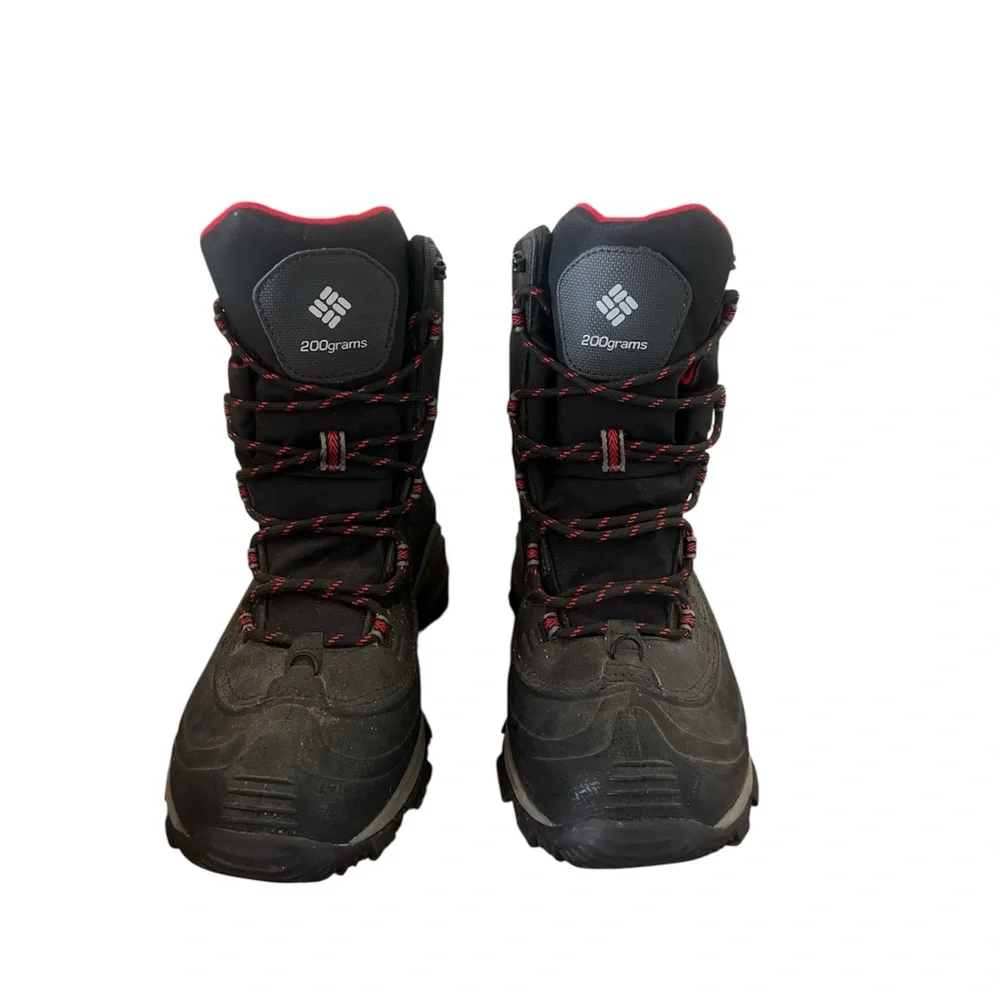 Columbia  Bugaboot III Men's Black and Red Snow Boots